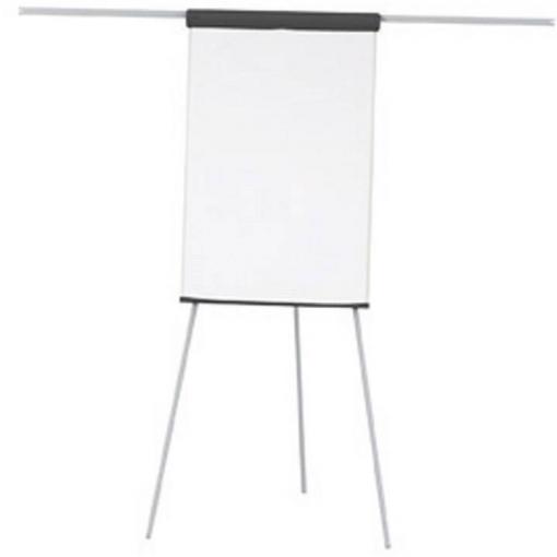 Maul flipchart MAULstandard (š x v) 66 cm x 97 cm šedá vč. odkládací poličky, vč. držáku bloku, vč. držáku papíru, omyvatelný, popisovatelný, magnetický,