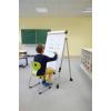 Maul mobilní flipchart JAKOB MAUL - MAUL professionell plus - Staffelei - Bodenaufstellung (š x v) 69 cm x 96 cm stříbrná vč. odkládací poličky, vč. držáku