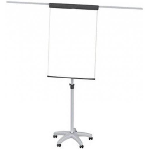 Maul mobilní flipchart MAULstandard (š x v) 66 cm x 97 cm šedá vč. odkládací poličky, vč. držáku bloku, vč. držáku papíru, omyvatelný, popisovatelný, výškově