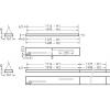 Trilux 7765940 Opendo H2-L #7765940 Páskové LED světlo 53 W LED stříbrná 1 ks