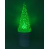 LED svíce stromeček - zelený blikající plamen HOME