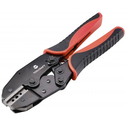 TOOLCRAFT TO-7827786 sada krimpovacích kleští 280 mm vč. krimpovacího sortimentu v kufru 1 sada