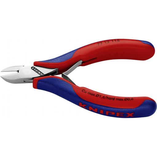 Knipex 77 12 115 pro elektroniku a jemnou mechaniku boční štípací kleště s fazetou 115 mm