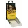 Bosch Accessories 2607017152 Promoline HSS sada spirálových vrtáku do kovu 19dílná TiN DIN 338 válcová stopka 1 ks