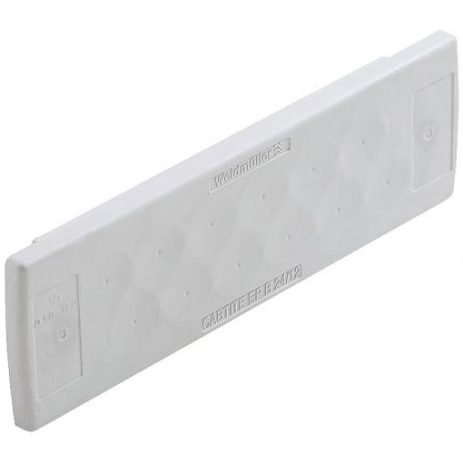 Weidmüller CABTITE EP B 24/12 GY destička pro kabelové průchodky Tloušťka montážní desky (max.) 4 mm termoplast šedá 10 ks
