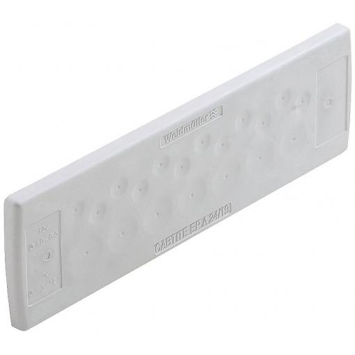 Weidmüller CABTITE EP A 24/19 GY destička pro kabelové průchodky Tloušťka montážní desky (max.) 2.5 mm termoplast šedá 10 ks