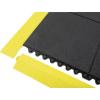 COBA Europe ST010001 Solid Fatigue Step rohož na pracoviště (d x š x v) 0.9 m x 0.9 m x 18 mm černá, žlutá