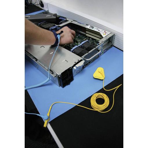 COBA Europe HR020004CKEU ESD Matte HR Matting podlahová krytina pro pracoviště (š x v) 0.6 m x 2.4 mm (metrové zboží) modrá