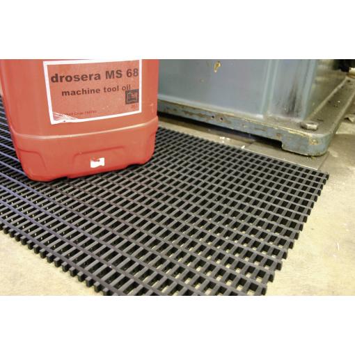 COBA Europe CD010910C COBAmat Heavy rohož na pracoviště (š x v) 0.9 m x 12 mm (metrové zboží) černá
