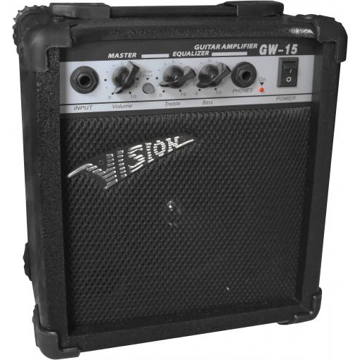 Vision Guitar GW15 zesilovač elektrické kytary černá