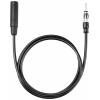 Renkforce 1 m prodlužovací kabel pro autoanténu DIN 150 Ω černá RF-5087926