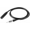 Renkforce 1 m prodlužovací kabel pro autoanténu DIN 150 Ω černá RF-5087926