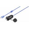 Renkforce USB 2.0 kabel [1x USB 2.0 zásuvka A - 1x USB 2.0 zásuvka A] 1.00 m S ochrannou krytkou