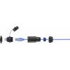 Renkforce USB 2.0 kabel [1x USB 2.0 zásuvka A - 1x USB 2.0 zásuvka A] 1.00 m S ochrannou krytkou