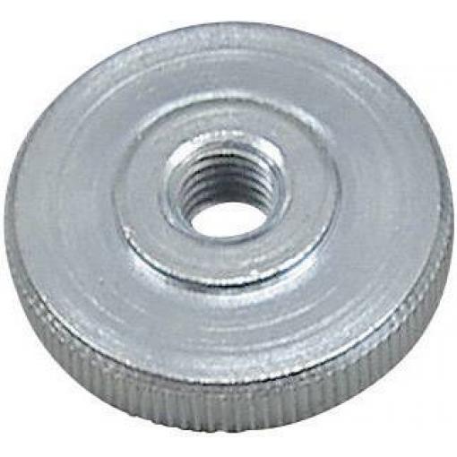 TOOLCRAFT DIN 467 rýhovaná matice M3 DIN 467 ocel pozinkované 10 ks