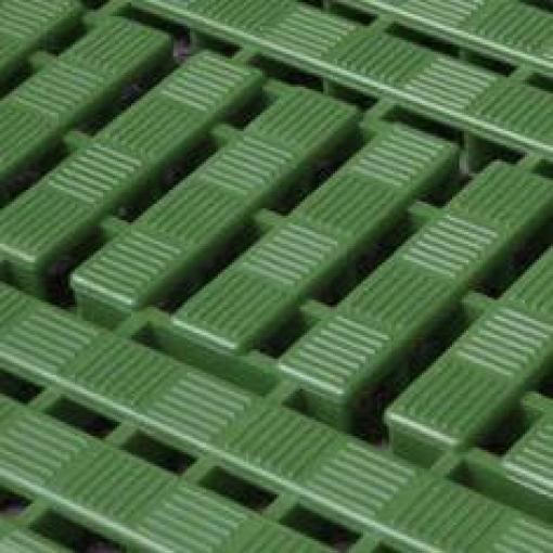 COBA Europe WD040003P Work Deck Ecke podlahový rošt (d x š x v) 112 x 112 x 25 mm zelená