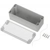 TRU COMPONENTS TC-10860964 univerzální pouzdro 191.80 x 75.10 x 75.30 ABS-PC světle šedá 1 ks