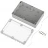 TRU COMPONENTS TC-10861024 univerzální pouzdro 209.70 x 139.80 x 60 ABS-PC světle šedá 1 ks