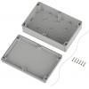 TRU COMPONENTS TC-10861000 univerzální pouzdro 209.70 x 139.80 x 60 ABS světle šedá 1 ks