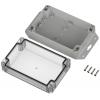 TRU COMPONENTS TC-10860804 Přírubové pouzdro 150 x 100 x 60 polykarbonát světle šedá 1 ks