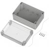 TRU COMPONENTS TC-10860932 univerzální pouzdro 180 x 120 x 90.30 ABS-PC světle šedá 1 ks