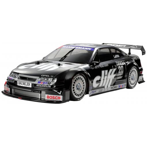 Tamiya Opel Calibra V6 Cliff černá komutátorový 1:10 RC model auta elektrický závodní auto 4WD (4x4) stavebnice