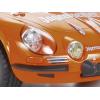Tamiya Renault Alpine 110 Jägermeister oranžová komutátorový 1:10 RC model auta elektrický závodní auto stavebnice