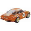 Tamiya Renault Alpine 110 Jägermeister oranžová komutátorový 1:10 RC model auta elektrický závodní auto stavebnice