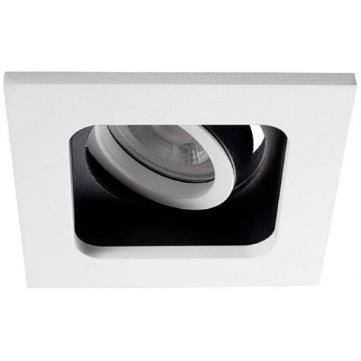 Kanlux 33661 Reul vestavné svítidlo, MR 16, Par 16 , GX5.3, GU10, bílá, černá