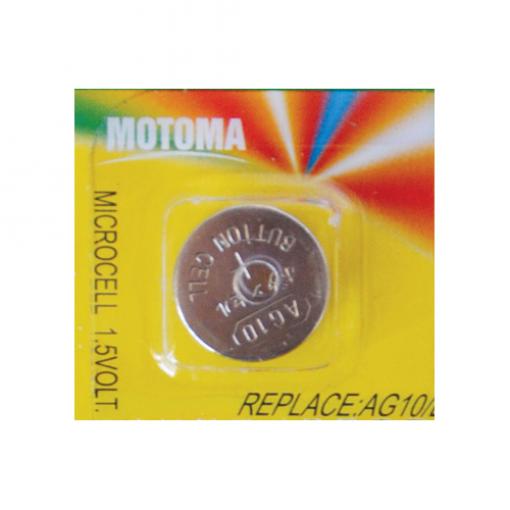 Baterie alkalická AG10 (LR54) MOTOMA
