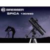 Bresser Optik Spica 130/650 EQ2 hvězdářský teleskop ekvatoriální Newton Zvětšení 32 do 488 x