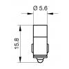 Signal Construct MWCG5774 indikační LED ultra zelená MG 5.7 24 V/DC, 24 V/AC