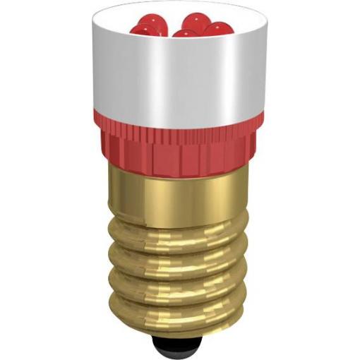Signal Construct MCPE145308 indikační LED červená E14 230 V/DC, 230 V/AC