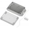 TRU COMPONENTS TC-10860760 Přírubové pouzdro 150 x 100 x 45 ABS-PC světle šedá 1 ks