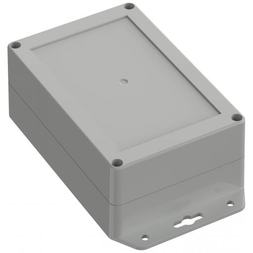 TRU COMPONENTS TC-10860792 Přírubové pouzdro 150 x 100 x 60 ABS světle šedá 1 ks