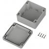 TRU COMPONENTS TC-10860512 univerzální pouzdro 105 x 105 x 60.10 polykarbonát světle šedá 1 ks