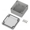 TRU COMPONENTS TC-10860516 univerzální pouzdro 105 x 105 x 60.10 polykarbonát světle šedá 1 ks
