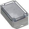 TRU COMPONENTS TC-10860568 Přírubové pouzdro 120 x 80 x 45.20 polykarbonát světle šedá 1 ks