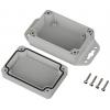 TRU COMPONENTS TC-10860420 Přírubové pouzdro 90 x 60 x 39.90 polykarbonát světle šedá 1 ks