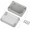 TRU COMPONENTS TC-10860468 univerzální pouzdro 105 x 70 x 40 ABS-PC světle šedá 1 ks