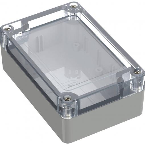 TRU COMPONENTS TC-10860468 univerzální pouzdro 105 x 70 x 40 ABS-PC světle šedá 1 ks