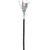 Renkforce RF-4538186 RJ45 síťové kabely, propojovací kabely CAT 8.1 F/FTP 0.50 m černá extrémně tenký , pozlacené kontakty 1 ks