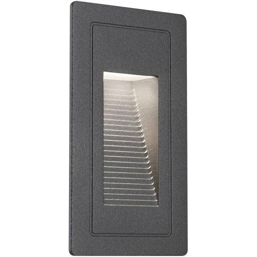 Paulmann 94382 Nástěnné vestavné svítidlo pevně vestavěné LED LED černá