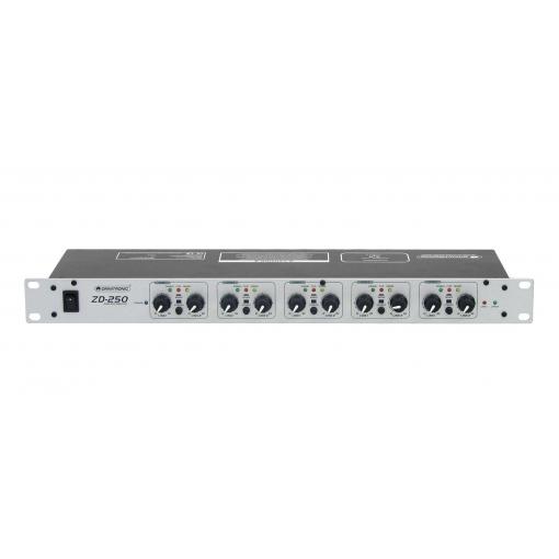 Omnitronic ZD-250 do racku 19 Kanálů:5
