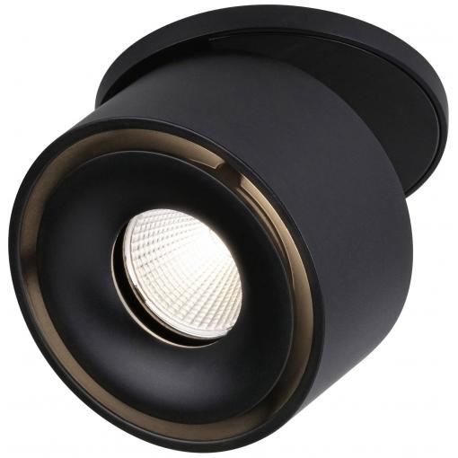 Paulmann 93370 Spircle LED vestavné svítidlo, LED, pevně vestavěné LED, 8 W, černá (matná)