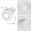 Paulmann 93372 Spircle LED vestavné svítidlo, LED, pevně vestavěné LED, 8 W, bílá