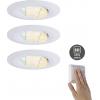 Paulmann 92999 HomeSpa Set Calla LED vestavné svítidlo, LED, 15 W, bílá