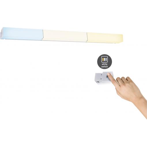 Paulmann HomeSpa Luno 78949 LED osvětlení zrcadla teplá bílá hliník