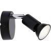 Paulmann Carolina 66750 nástěnný reflektor GU10 10 W antracitová, chrom