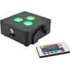 Eurolite 41700020 AKKU IP Flat Light 3 sw DMX LED reflektor Počet LED:3 8 W